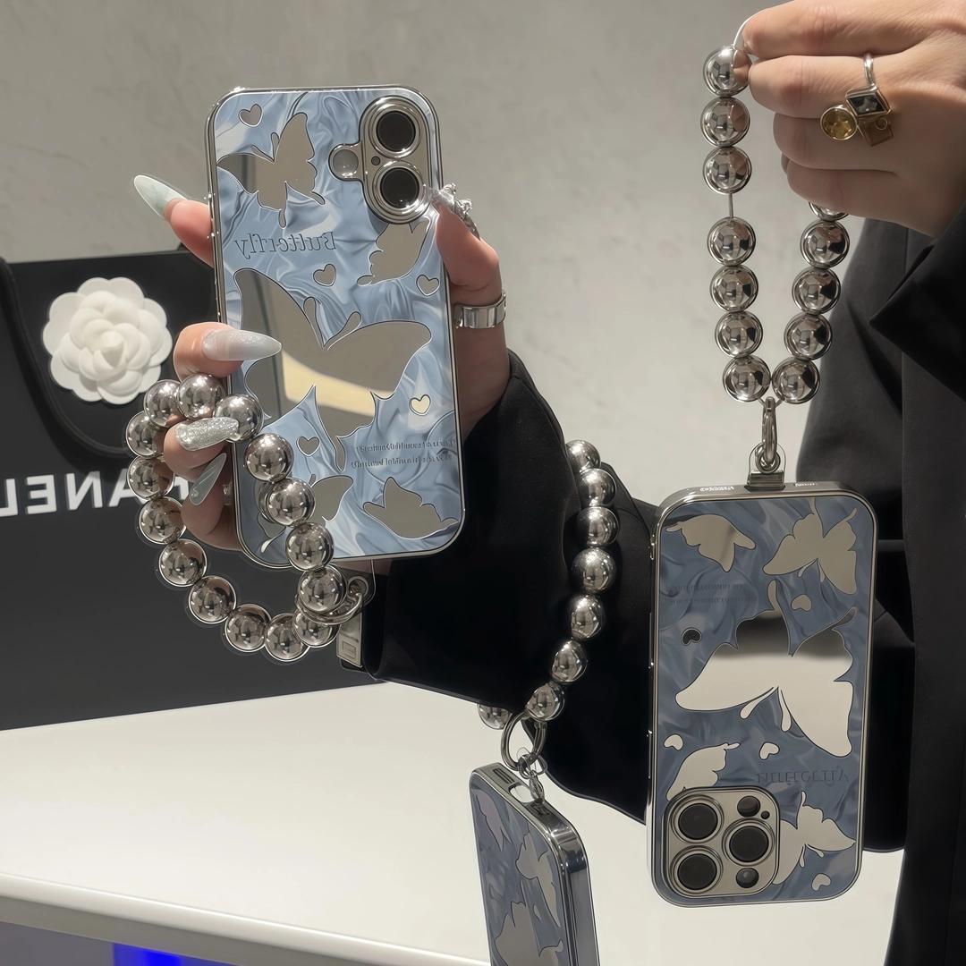 2025 Mirrored Super Fairy Butterfly Phone Case