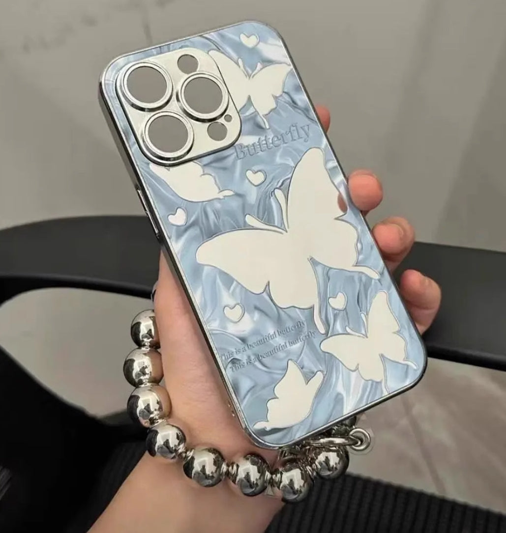2025 Mirrored Super Fairy Butterfly Phone Case