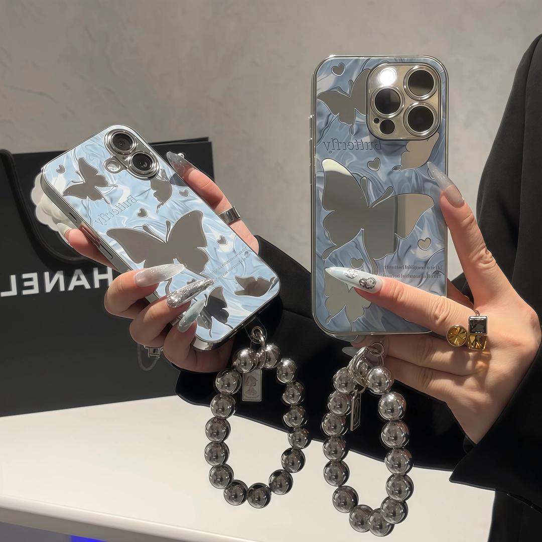 2025 Mirrored Super Fairy Butterfly Phone Case