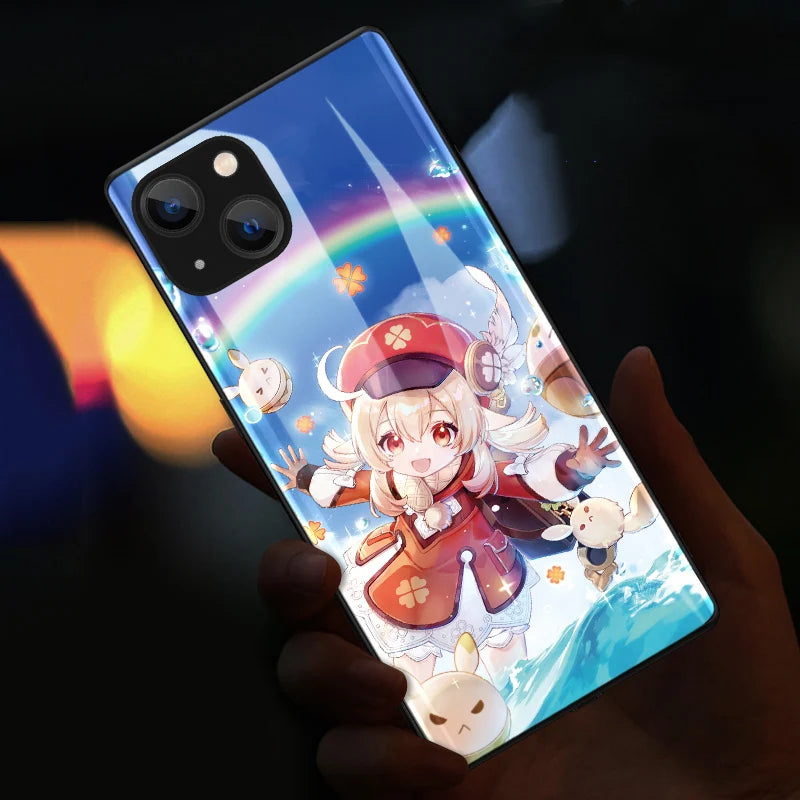 Genshin Anime Flash Phone Case