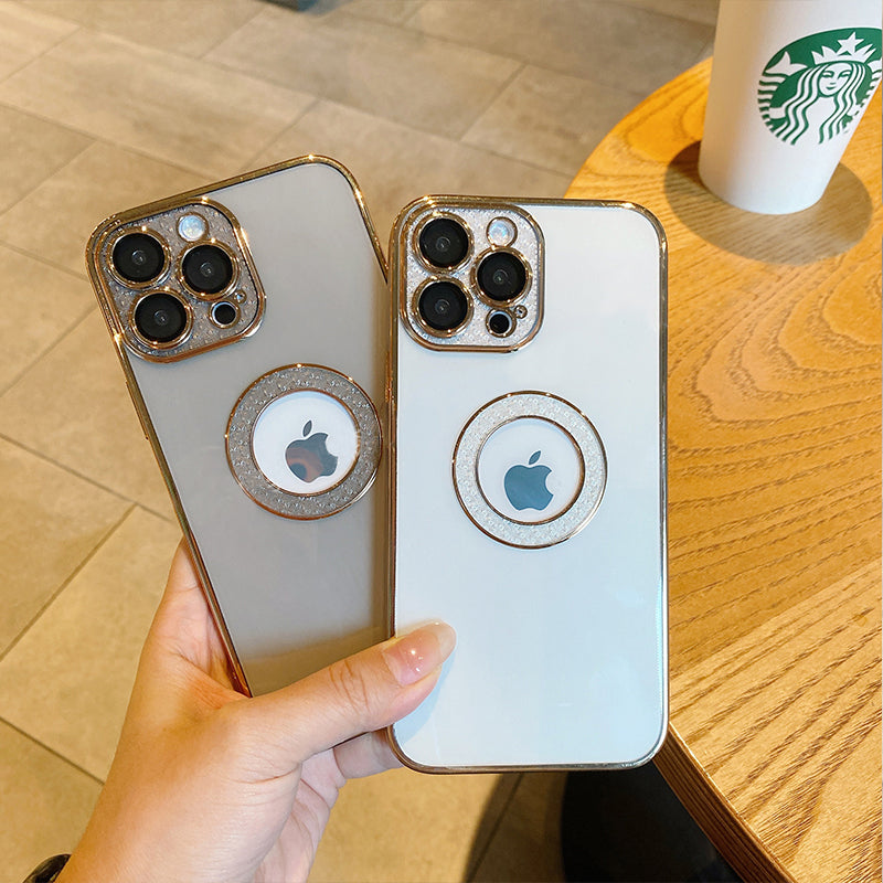 Luxuriöse galvanisierte iPhone-Hülle mit Kameraschutz