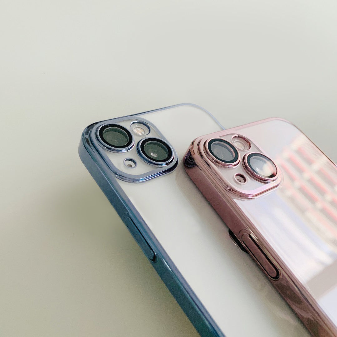 Magsafing Transparente iPhone-Hülle mit Kameraschutz