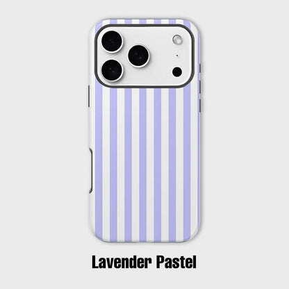 Personalized Aesthetic Striped Touch Phone Case Cute Phone Cover Phone Accessories Trendy Design for iPhone 17 17 Pro Max