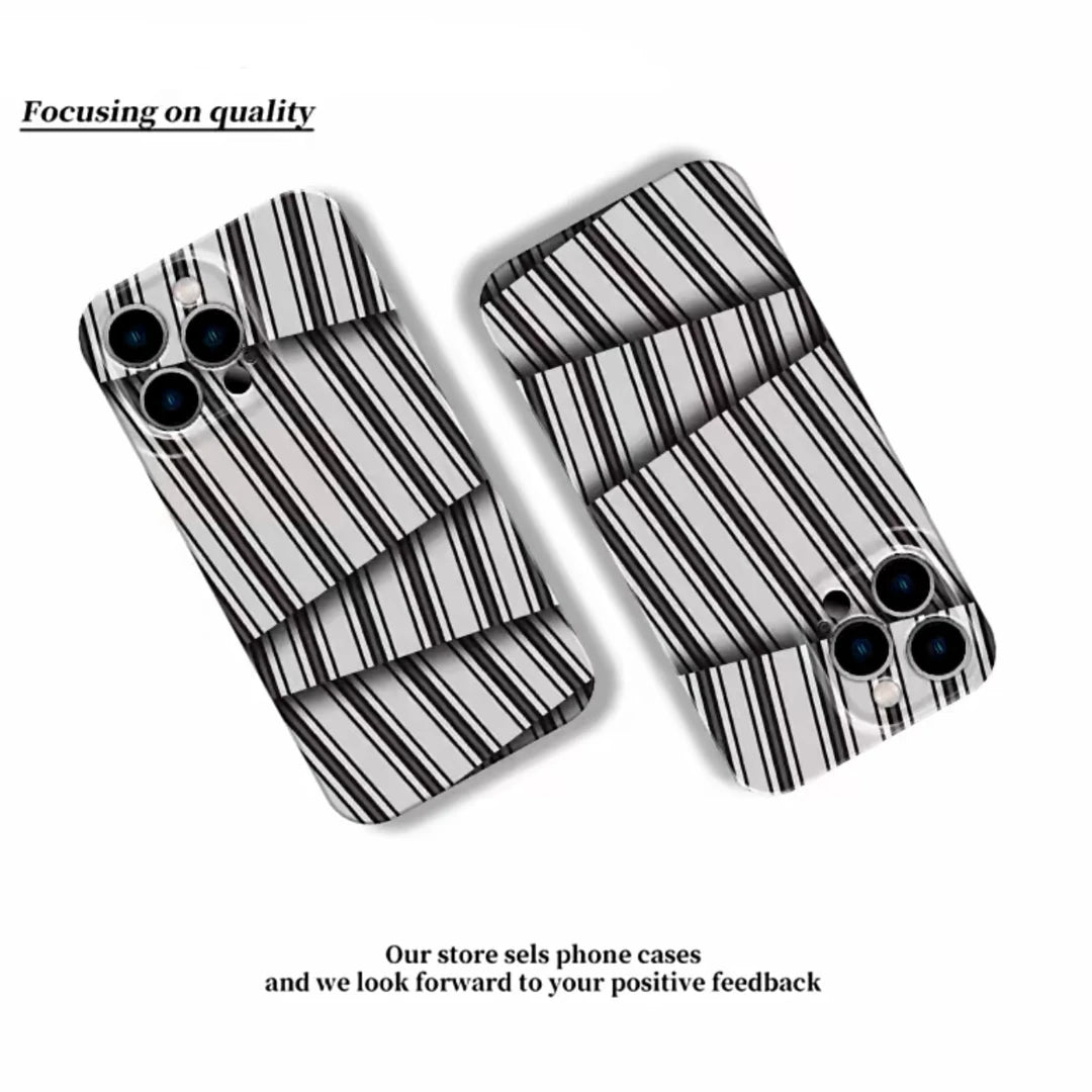 Irregular Stripes Phone Case
