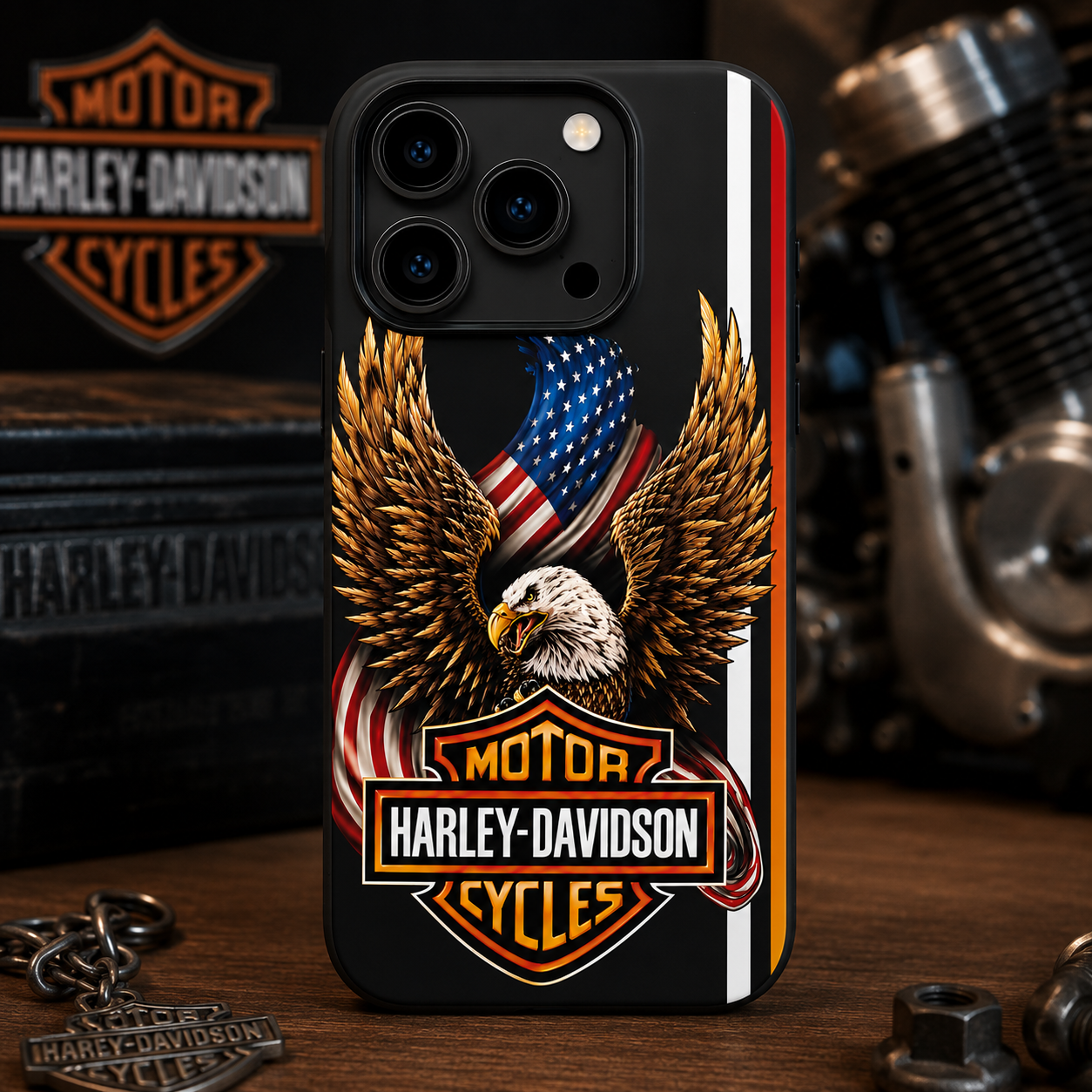 America 250th Anniversary LED Flash Phone Case