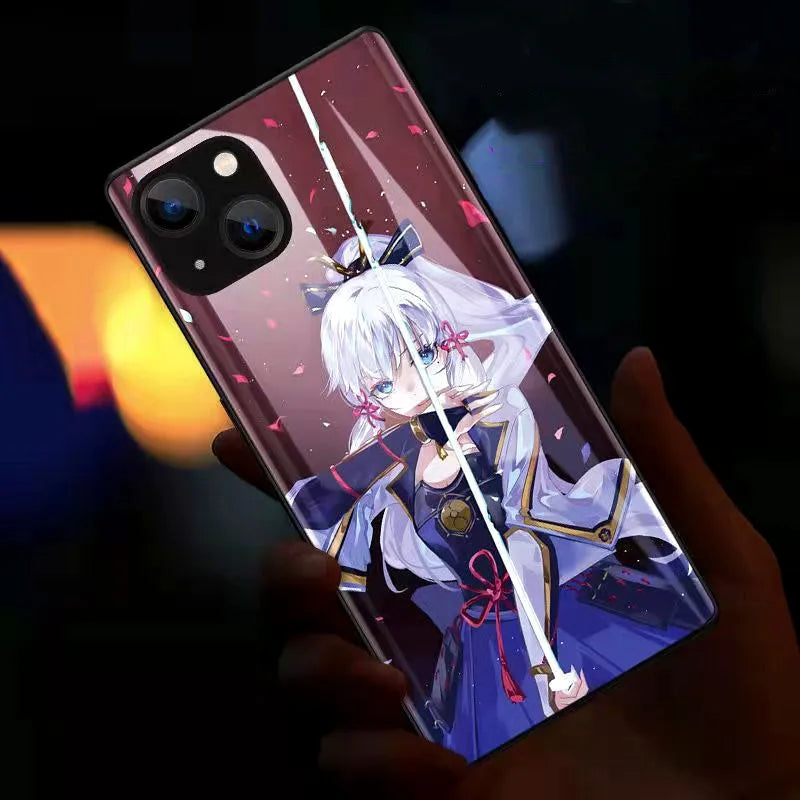 Genshin Anime Flash Phone Case