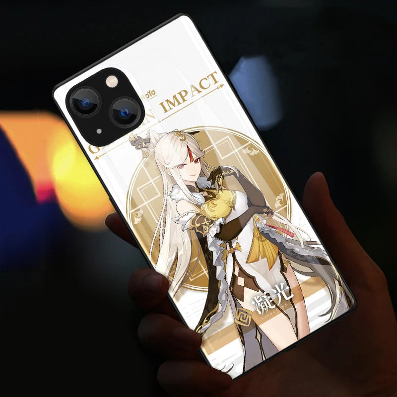 Genshin Anime Flash Phone Case