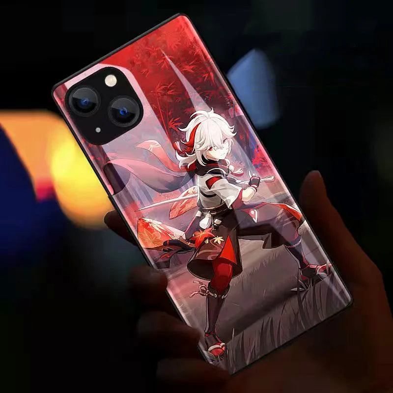 Genshin Anime Flash Phone Case