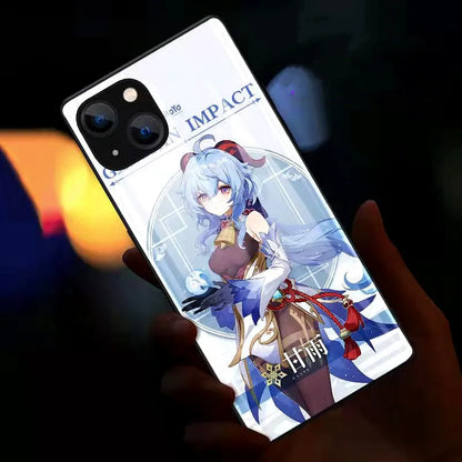 Genshin Anime Flash Phone Case