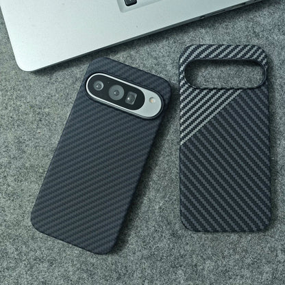 Google Pixel  Phone Case with Carbon Fiber Texture and Magnetic Attachment