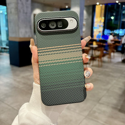 Google Pixel  Phone Case with Carbon Fiber Texture and Magnetic Attachment