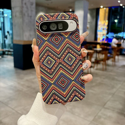Google Pixel  Phone Case with Carbon Fiber Texture and Magnetic Attachment