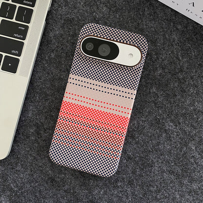 Google Pixel  Phone Case with Carbon Fiber Texture and Magnetic Attachment