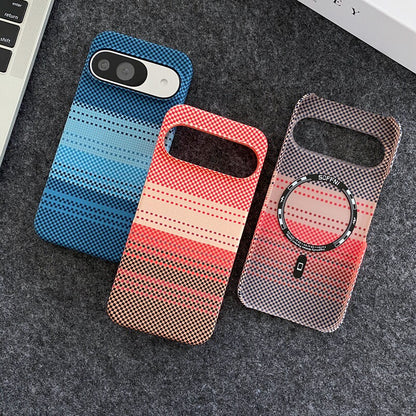 Google Pixel  Phone Case with Carbon Fiber Texture and Magnetic Attachment