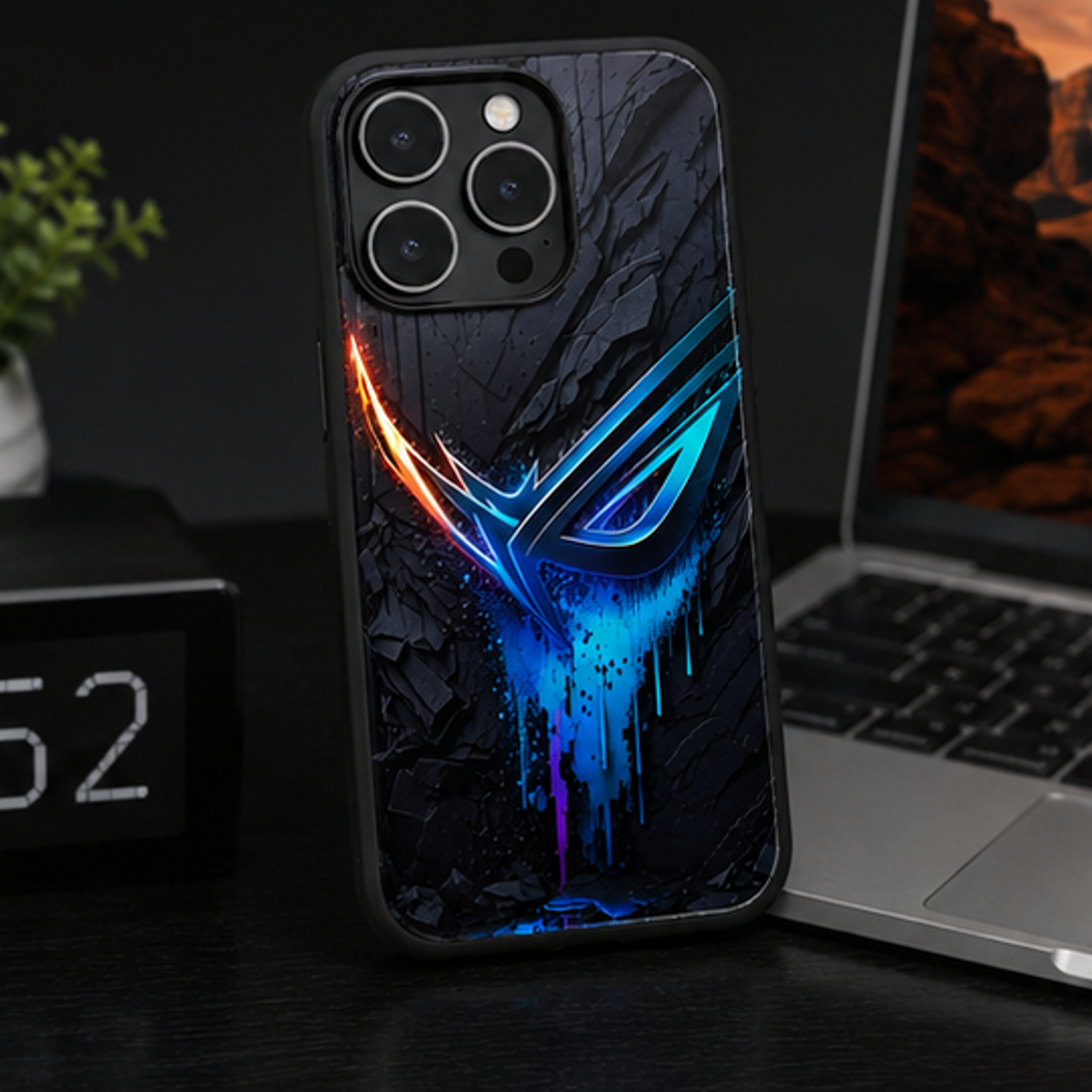 Neon Gaming LED Flash Phone Case