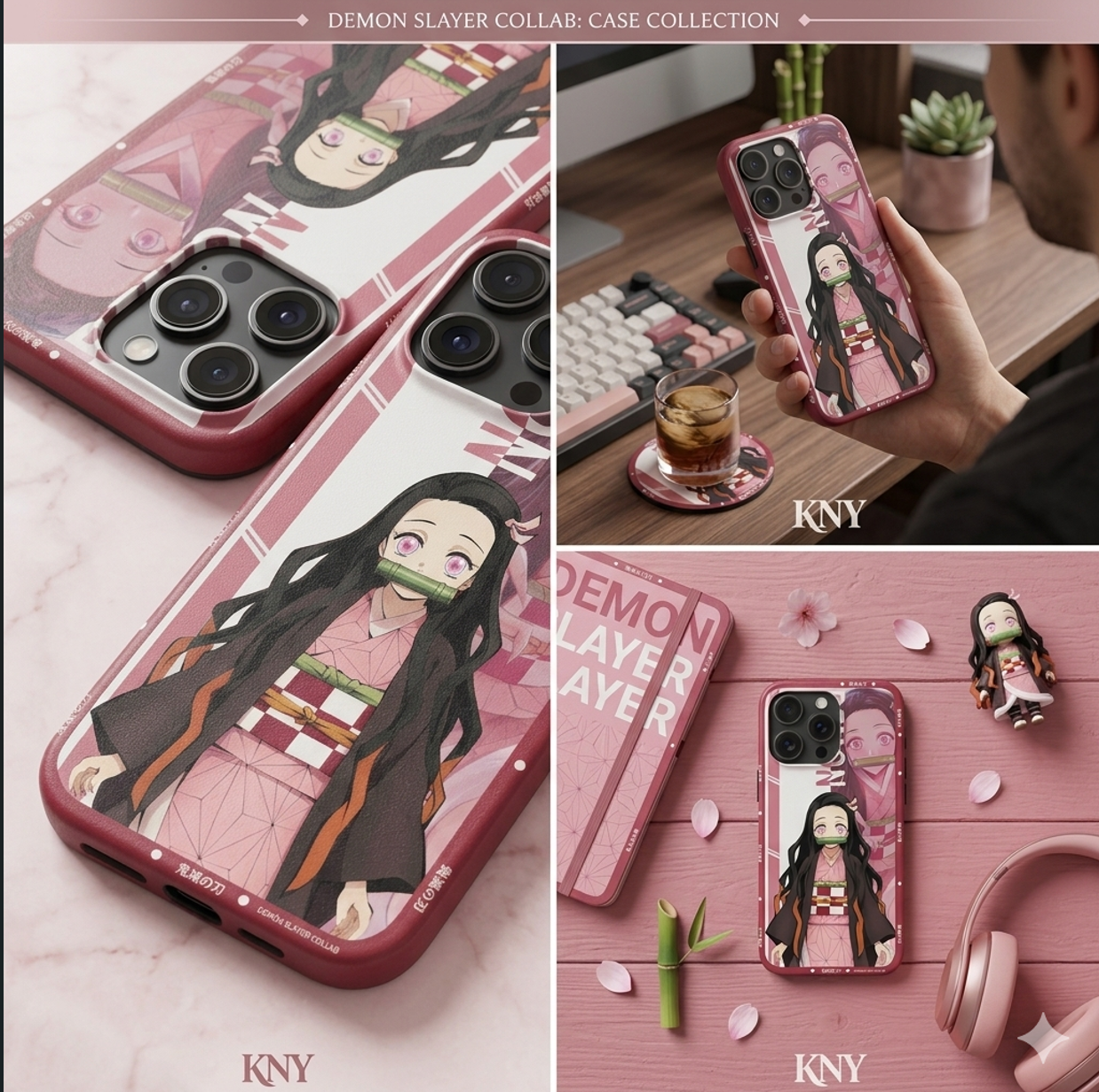 Demon Slayer Anime Character Phone Case
