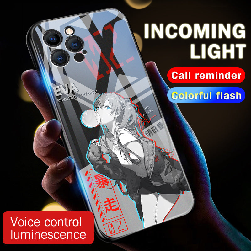 【EVA Asuka】flash phonecase for APPLE/HUAWEI