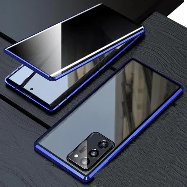 Magnetic Tempered Glass Double-sided Phone Case For Samsung