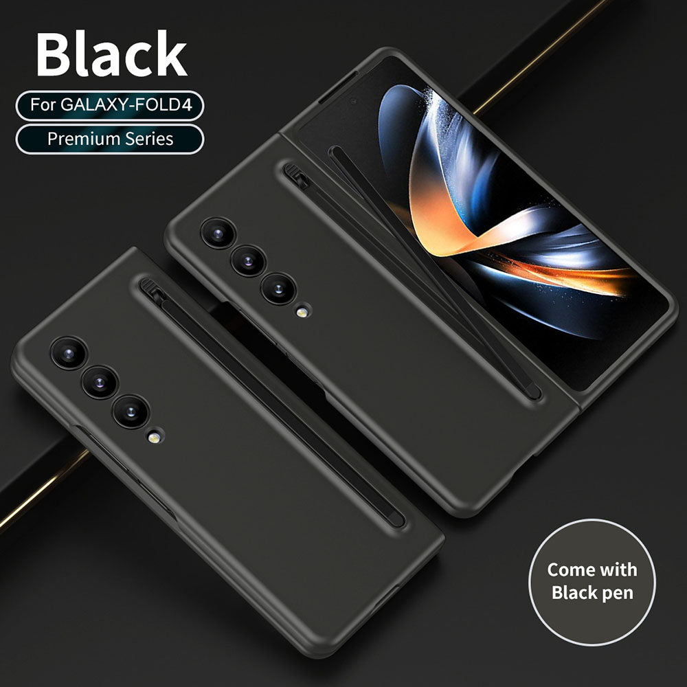 All-in-one Anti-fall Protective Case With Pen Tray Shell and Film Phone Case For Samsung Galaxy Fold 3 Fold 4 Fold 5